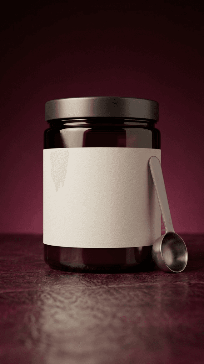 Statia recovery powder tub with scooper